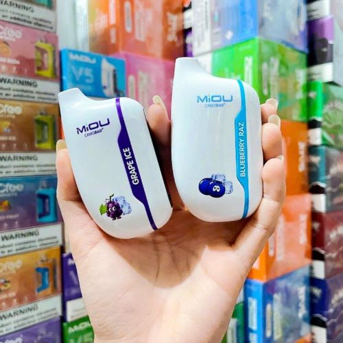 Pod dùng 1 lần Miou V5 18000 hơi vị nho lạnh